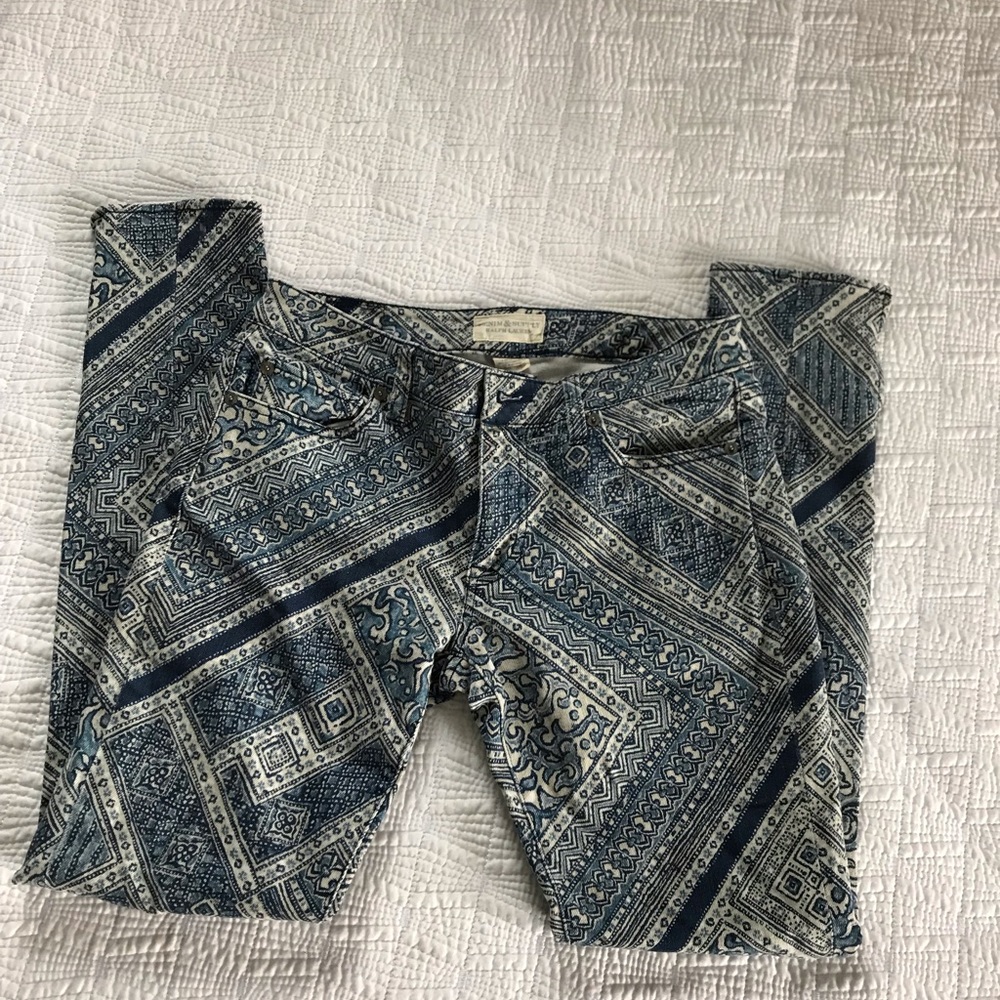 Boho pattern ralph lauren jeans